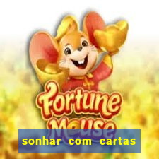 sonhar com cartas de baralho no chao